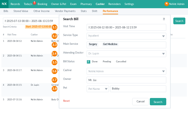 performance allocation screenshot 2 of 7